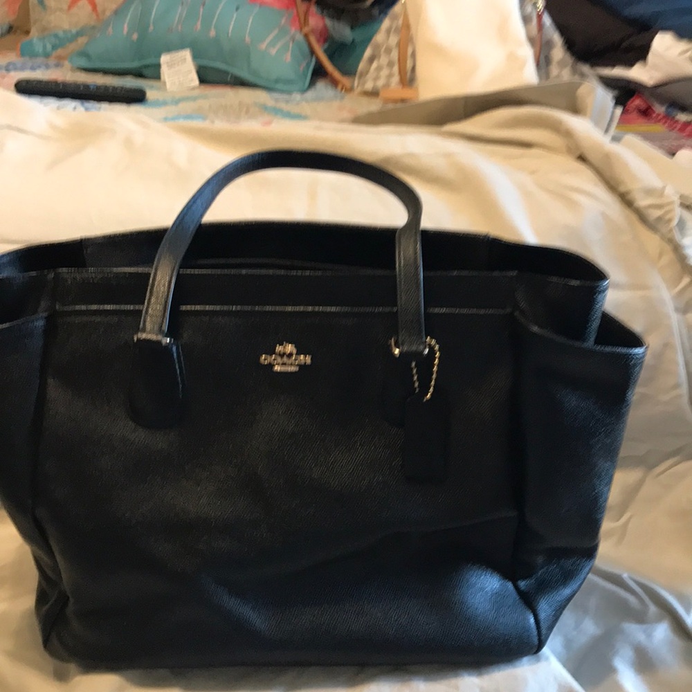 Baby bag or all purpose bag 16 in Lx 20 1/2 in high x 7 1/2 in bottom